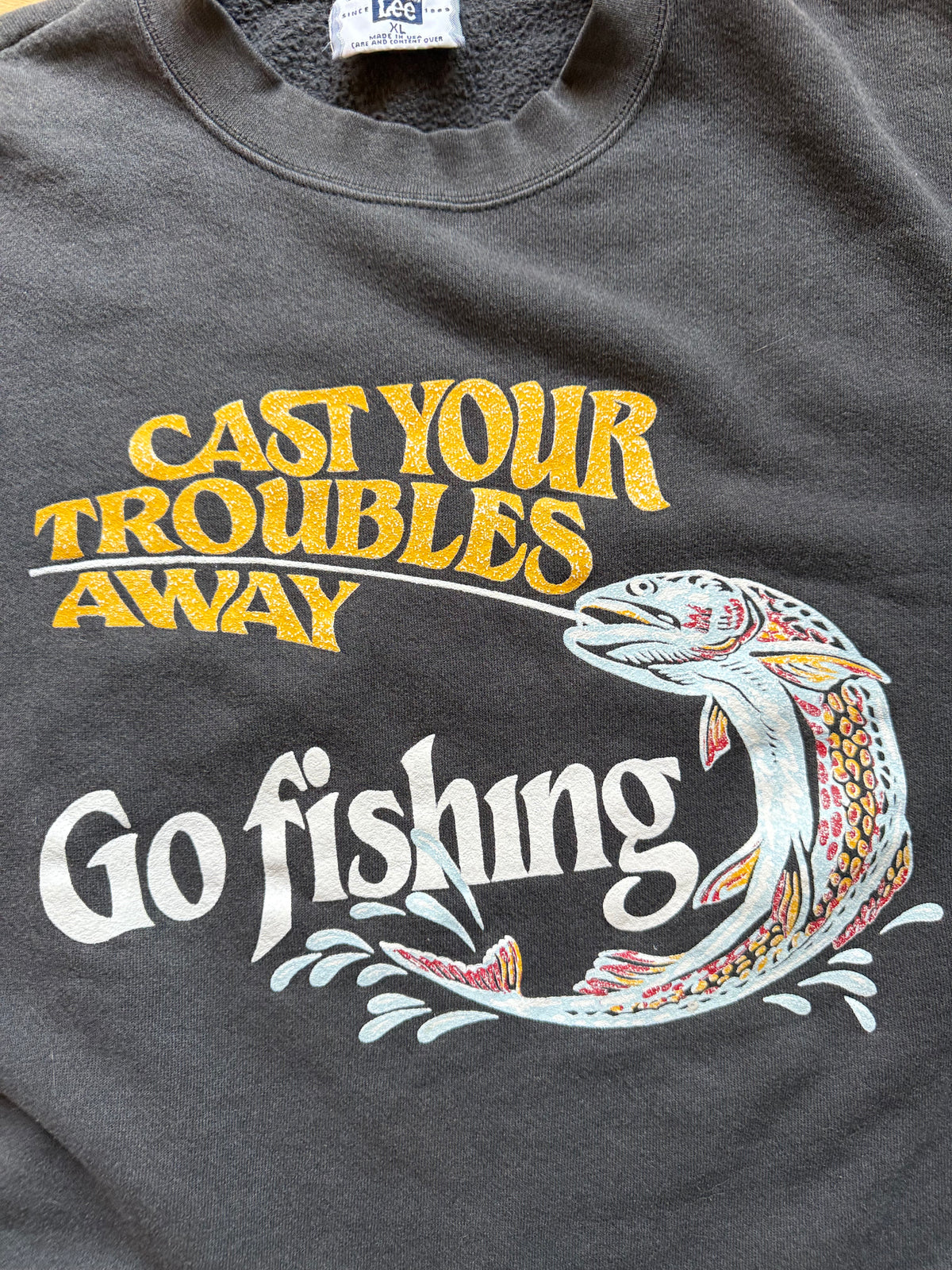 Cast Your Troubles Away Crewneck