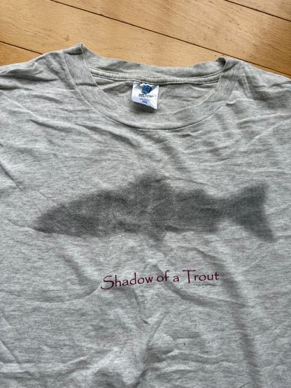 Vintage Shadow of a Trout Tee. Size XXL