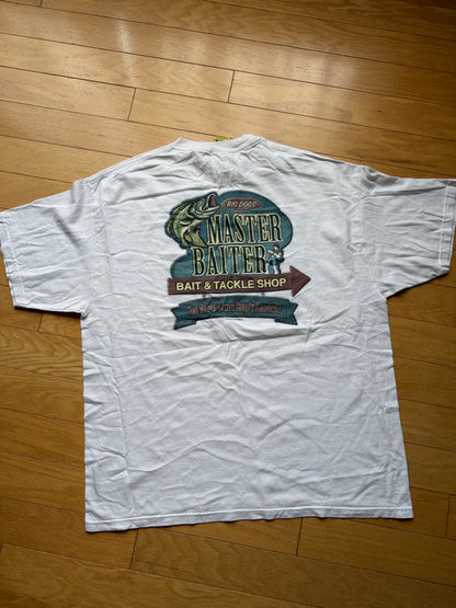 Vintage Big Dogs Master Baiter Tee. Size XL