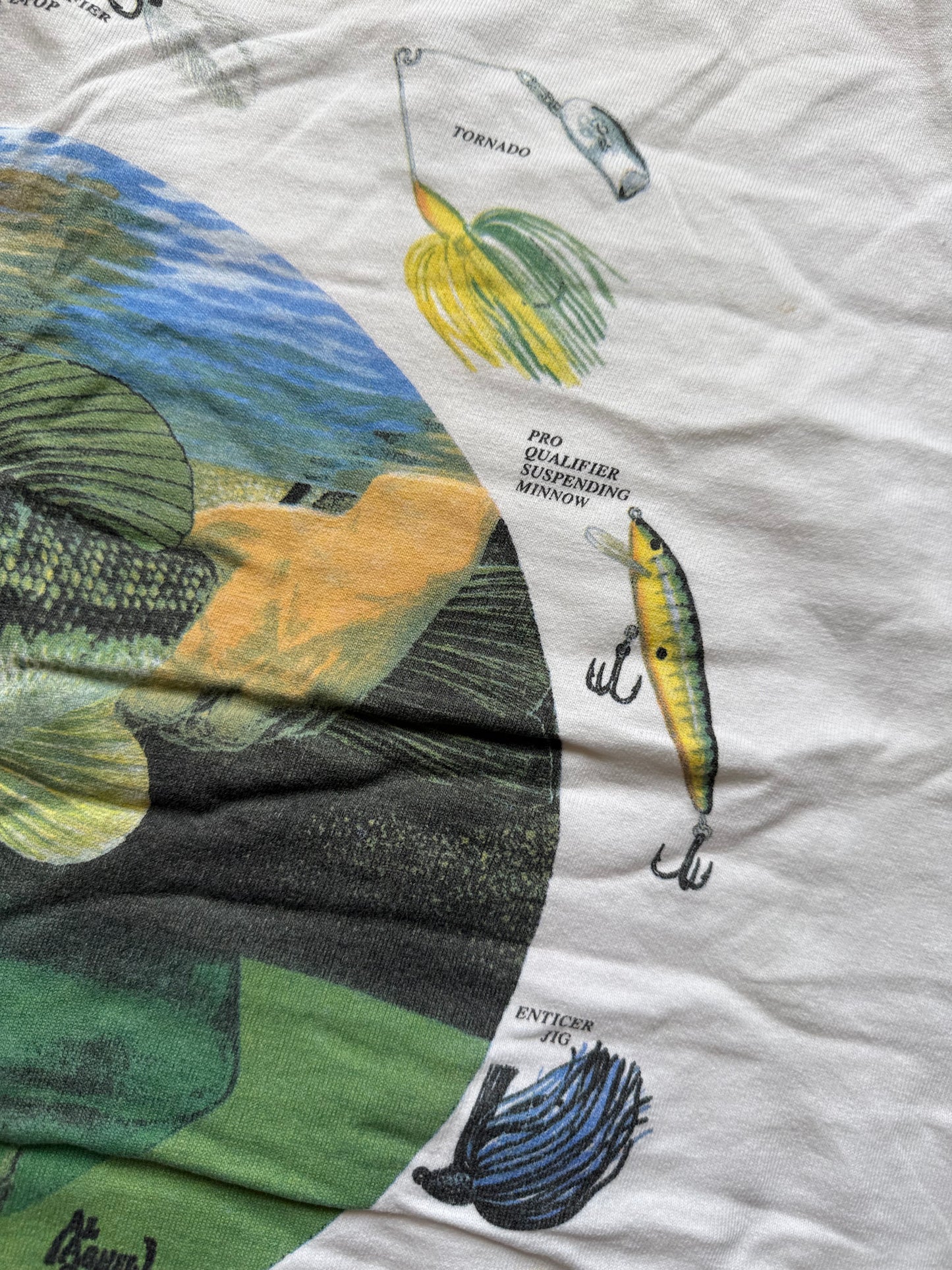 Vintage TSF Catch And Release Tee. Size XXL