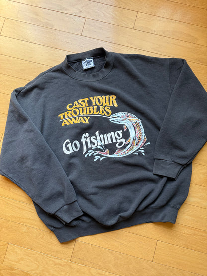 Cast Your Troubles Away Crewneck