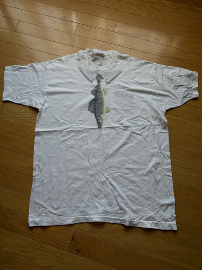 Strohs Walleye Tie Tee