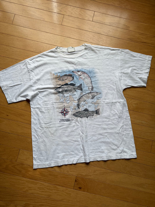 Vintage Northern Reflections Tee. Size XL