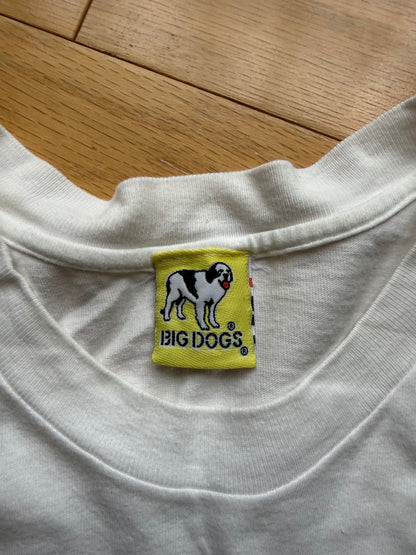 Vintage Big Dogs Big BS Tee. Size L