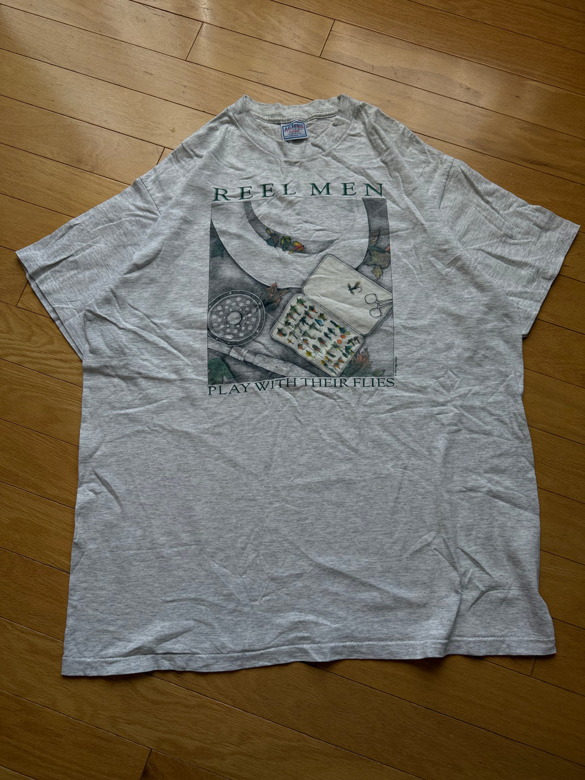 Vintage Peggy Murray Reel Men Tee. Size XXL
