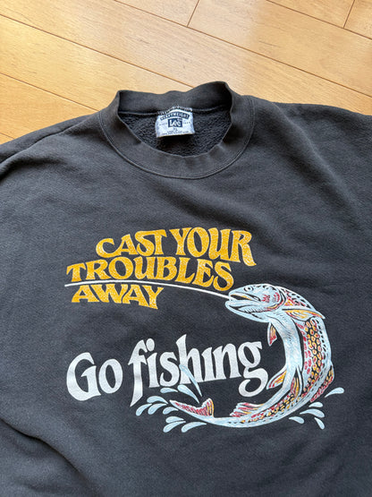 Cast Your Troubles Away Crewneck