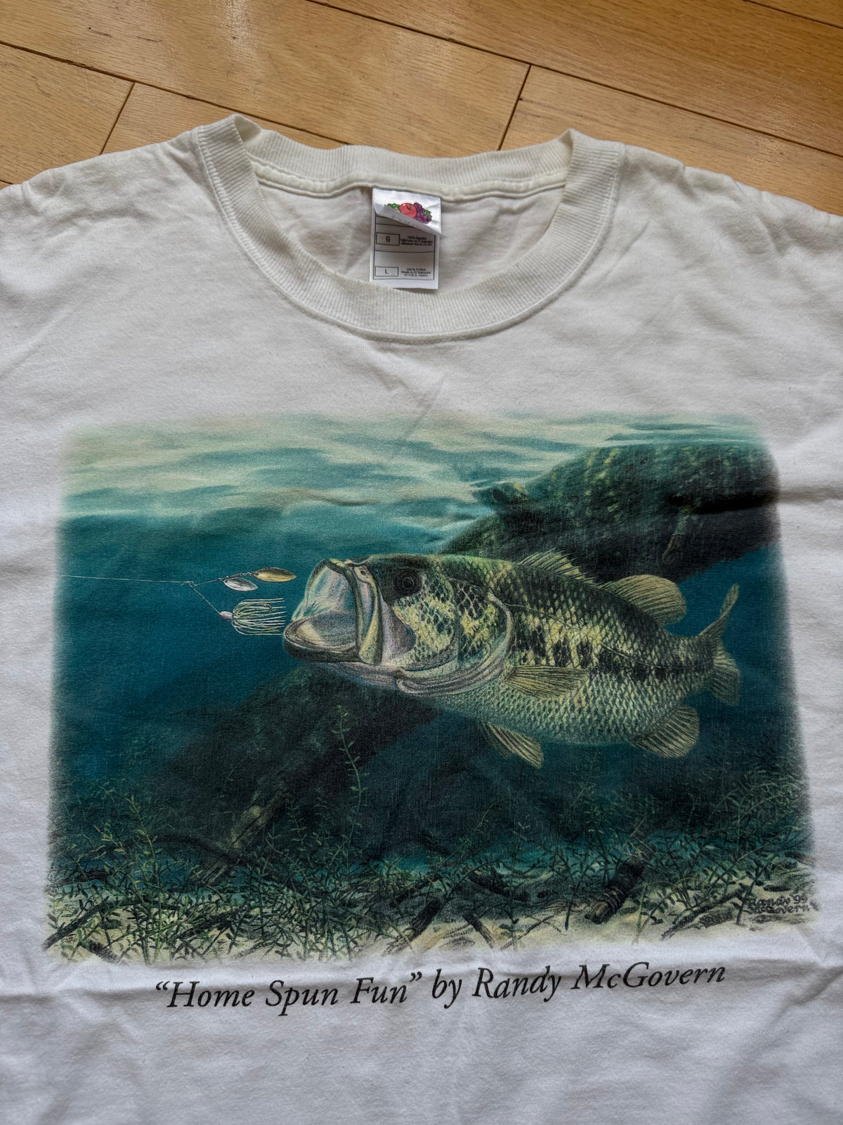Vintage Randy McGovern "Home Spun Fun" Tee. Size L