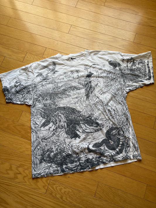 AOP Okefenokee Swamp Tee