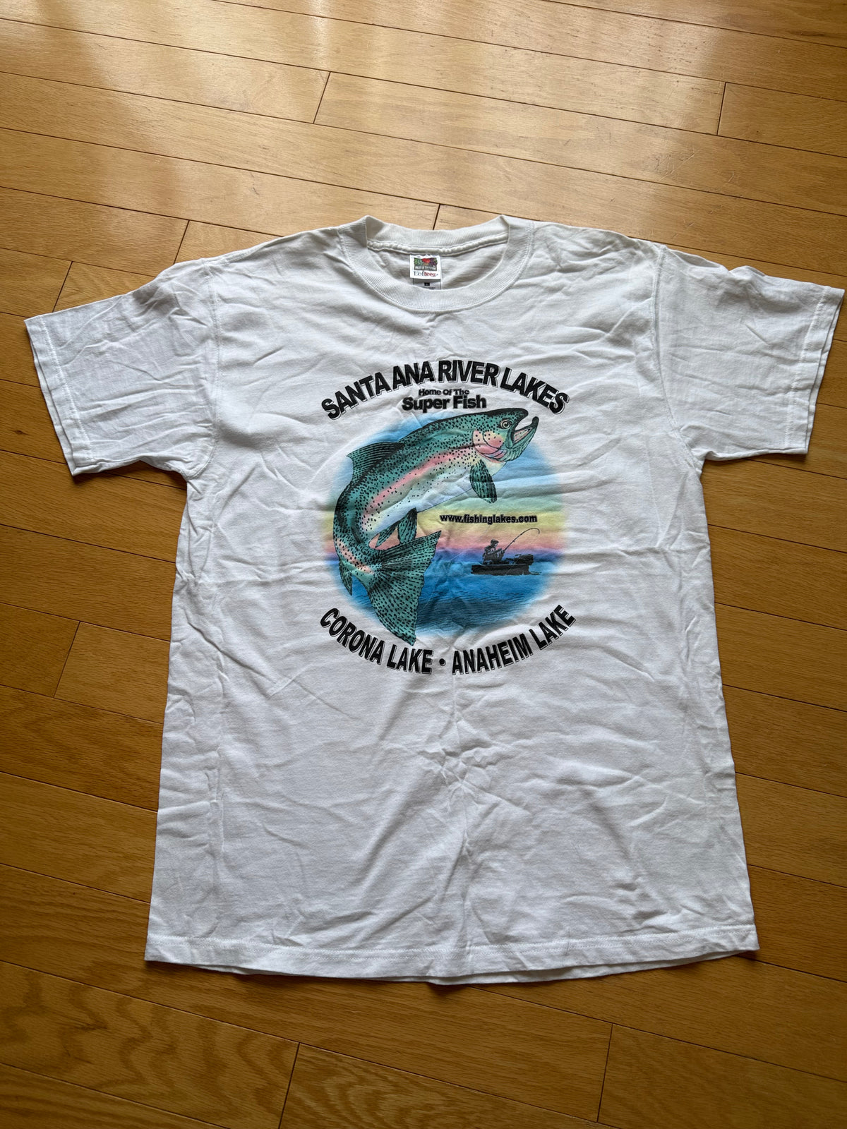Vintage Santa Ana River Lakes Tee. Size L