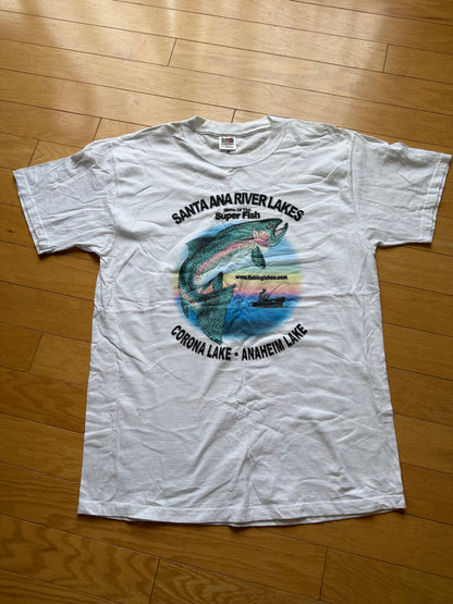 Vintage Santa Ana River Lakes Tee. Size L