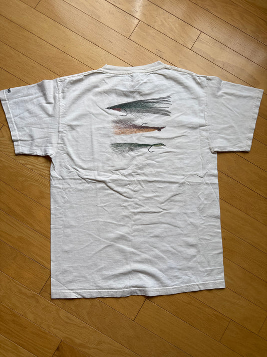 Vintage Orvis Streamer Fly Tee. Size M
