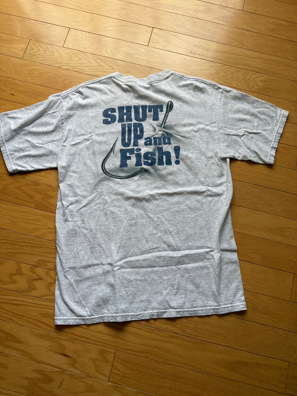Shut Up and Fish Tee