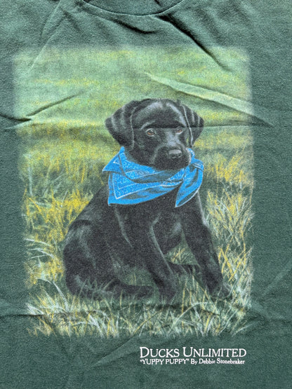 Vintage Ducks Unlimited Yuppy Puppy Tee. Size L