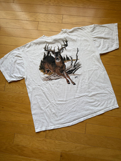 Vintage Al Agnew Buck Tee. Size XXL
