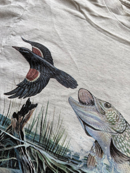 Vintage Environmental Artwear Blackbird's Demise Tee. Size M
