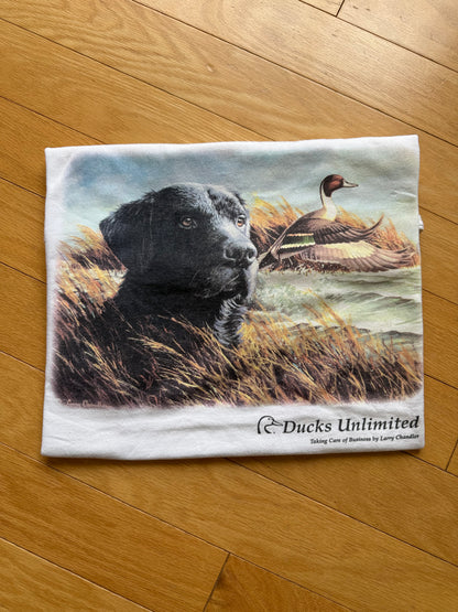 Vintage Ducks Unlimited Taking Care of Business Tee. Size L