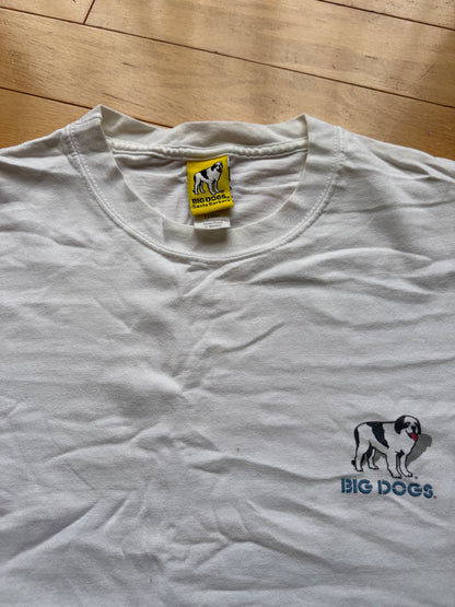 Vintage Big Dogs Give a Big Dog a Fish Tee. Size XL