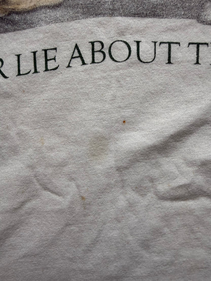 Vintage Peggy Murray Real Women Never Lie Tee. Size L