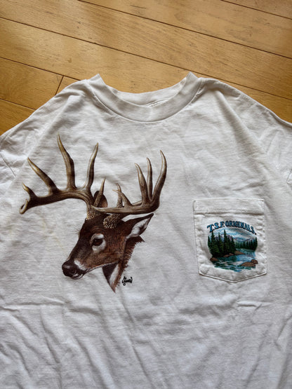 Vintage Al Agnew Buck Tee. Size XXL