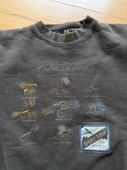 Eddie Bauer Sport Shop Flies Crewneck