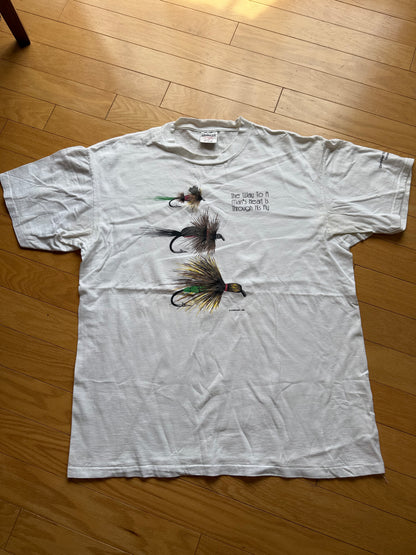 Vintage Way To A Man's Heart Tee. Size XL