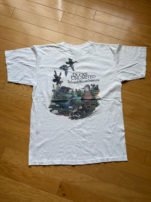 Vintage Ducks Unlimited Wetlands Conservation Tee. Size L