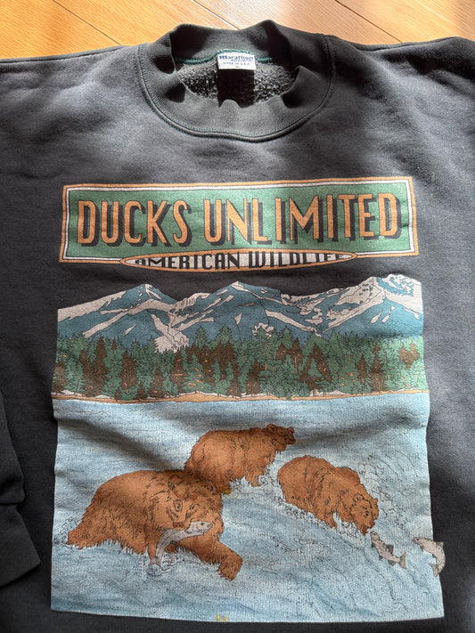 Ducks Unlimited Bear Sweatshirt