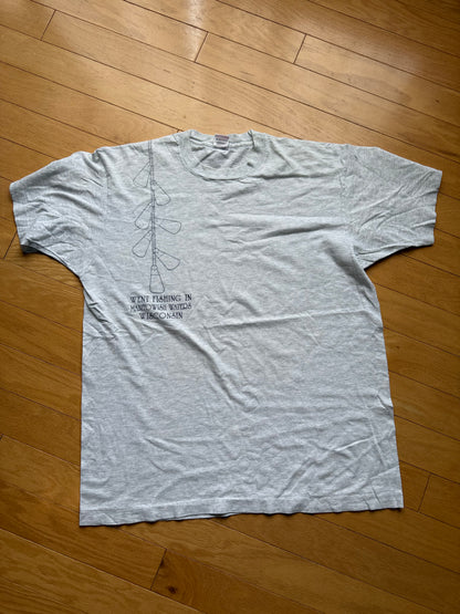 Vintage Musky Stringer Tee. Size XL
