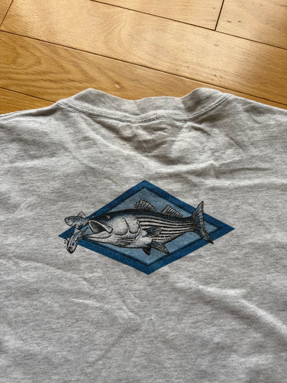 Vintage Chesapeake Stripers Tee. Size XL