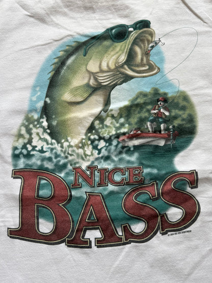 Vintage Big Dogs Nice Bass Tee. Size L