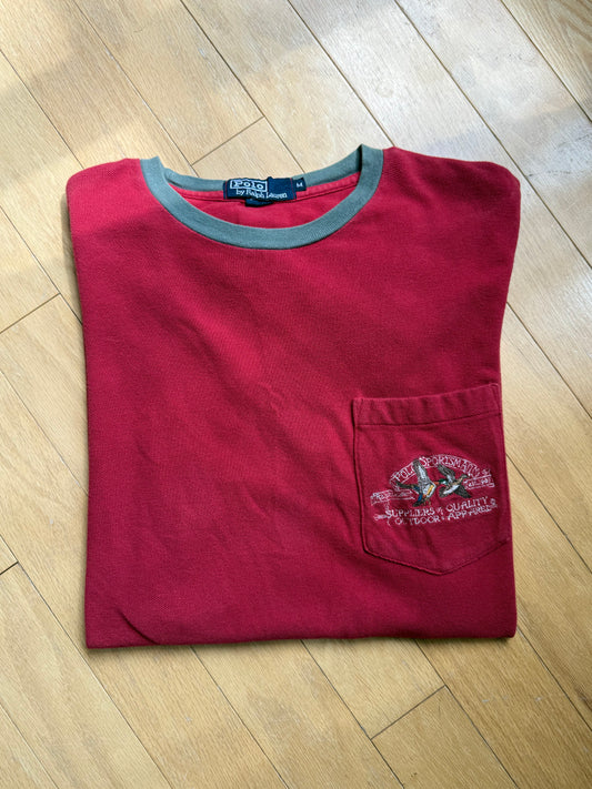 Vintage Polo Sportsman Tee. Size M