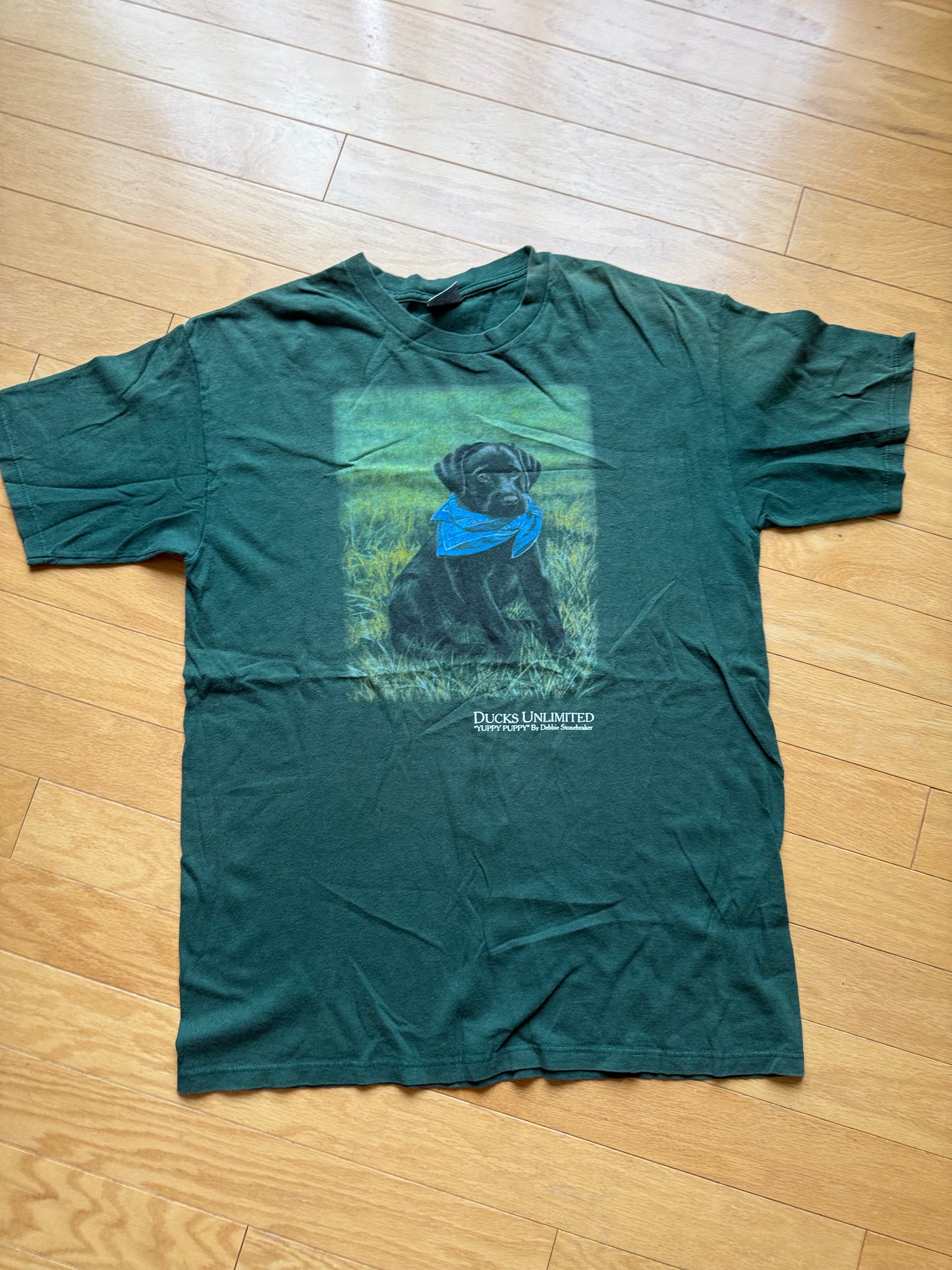 Vintage Ducks Unlimited Yuppy Puppy Tee. Size L