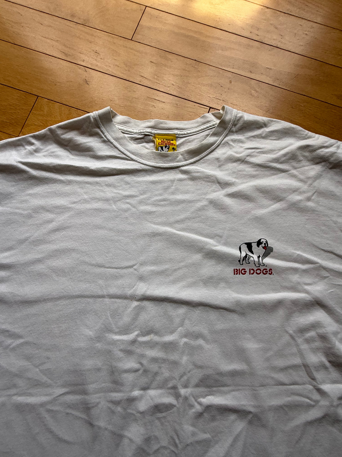 Vintage Big Dogs Nice Bass Tee. Size XXL