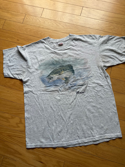 Maine Bass Tee