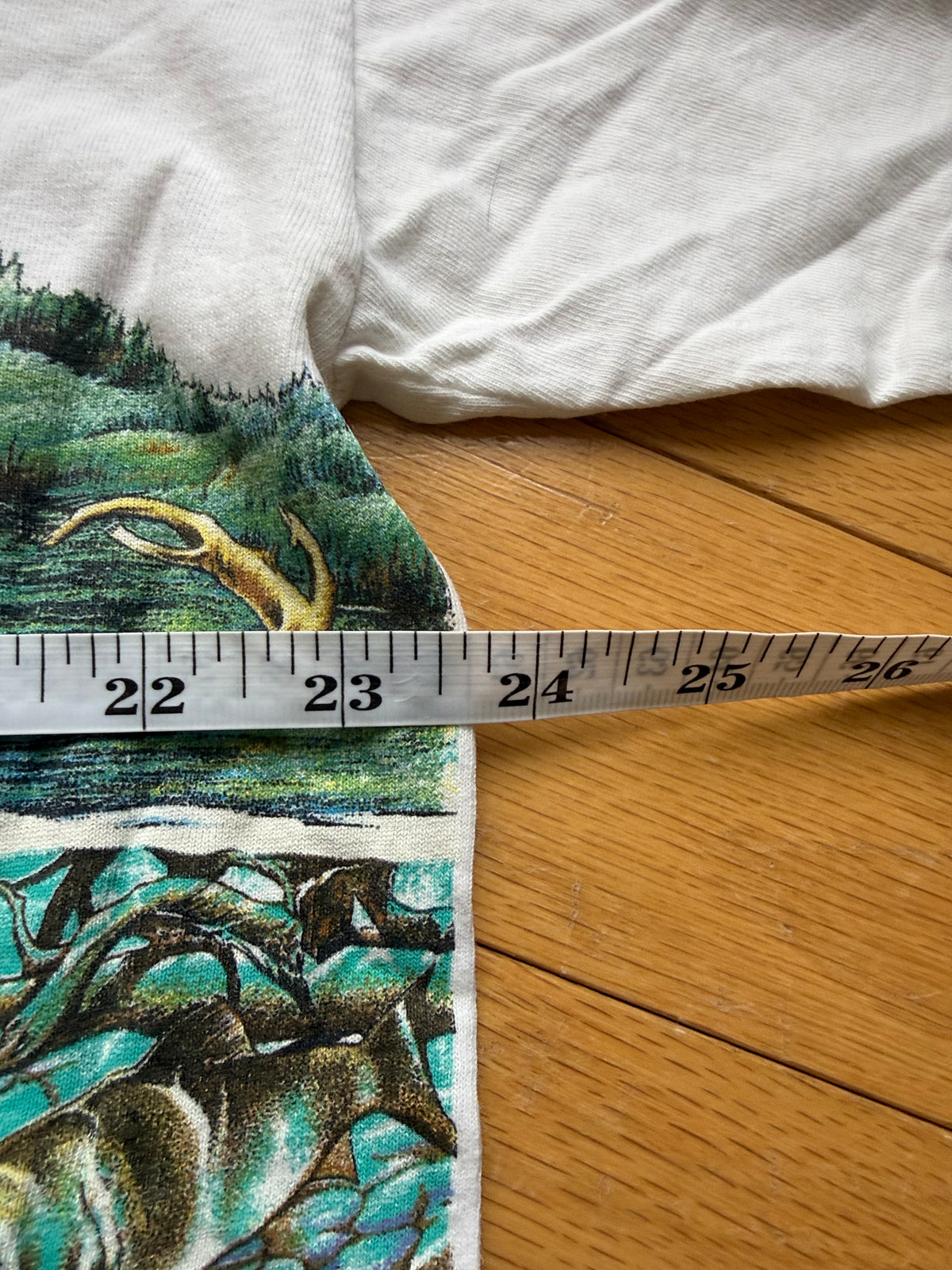 Vintage Habitat Trout Tee. Size XL
