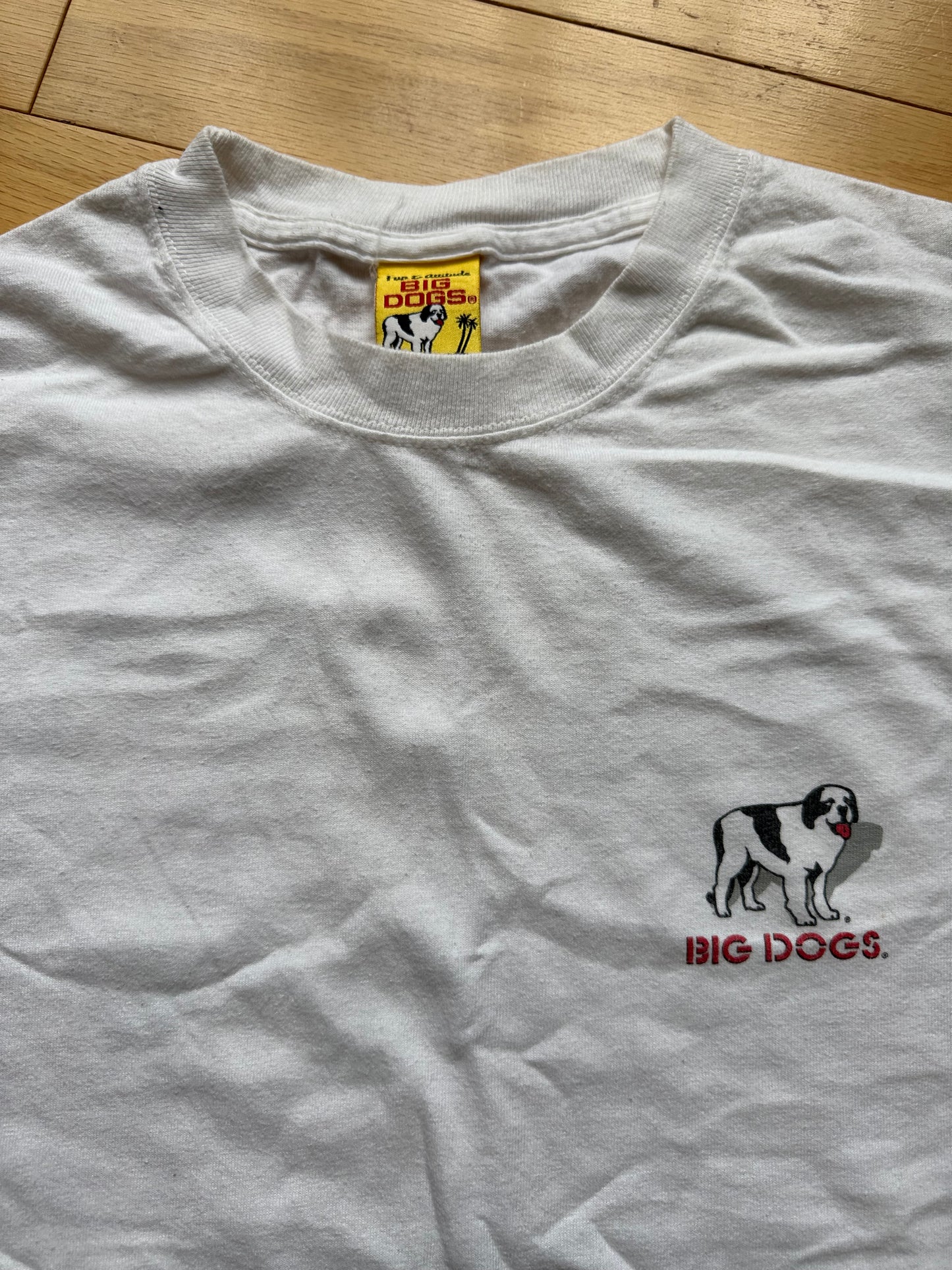 Vintage Big Dogs Master Baiter Tee. Size XL