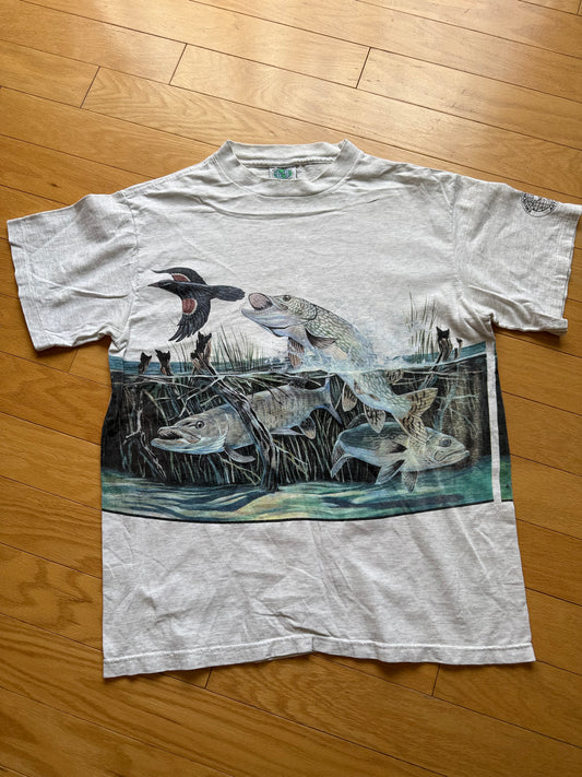 Vintage Environmental Artwear Blackbird's Demise Tee. Size M