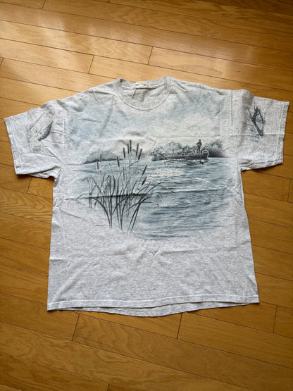 Vintage Bass Fisherman Tee. Size XL