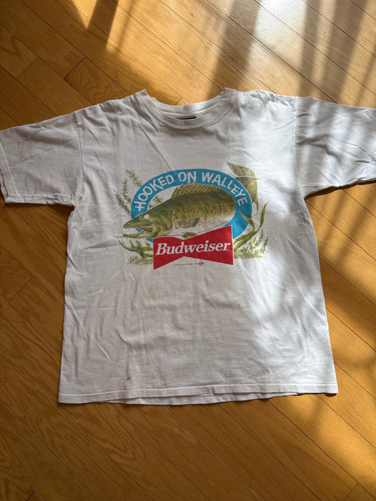 Budweiser Hooked On Walleye Tee