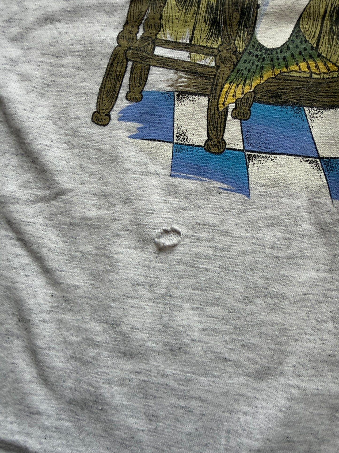 Vintage Artwear Fish-Tale Inn Tee. Size L