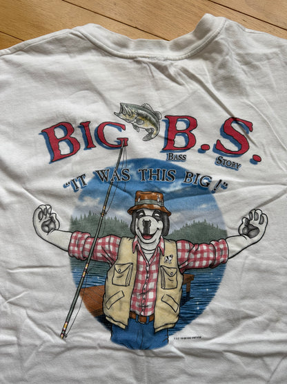 Vintage Big Dogs Big BS Tee. Size L