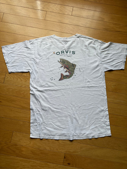 Orvis Brook Trout Tee. Size L