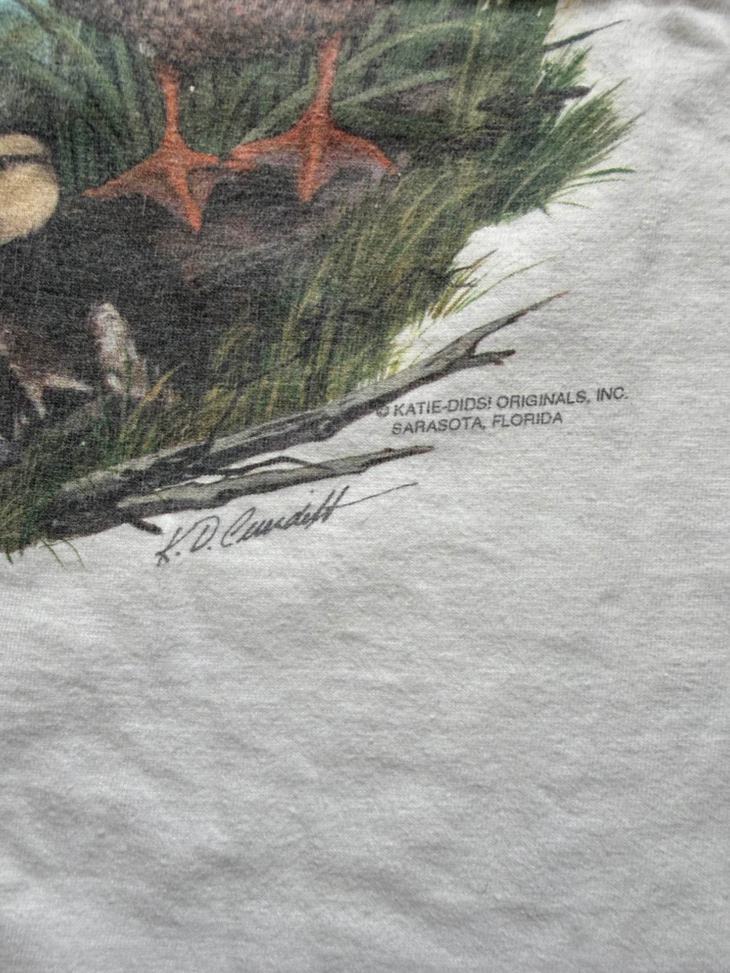 Vintage Ducks Unlimited Wetlands Conservation Tee. Size L