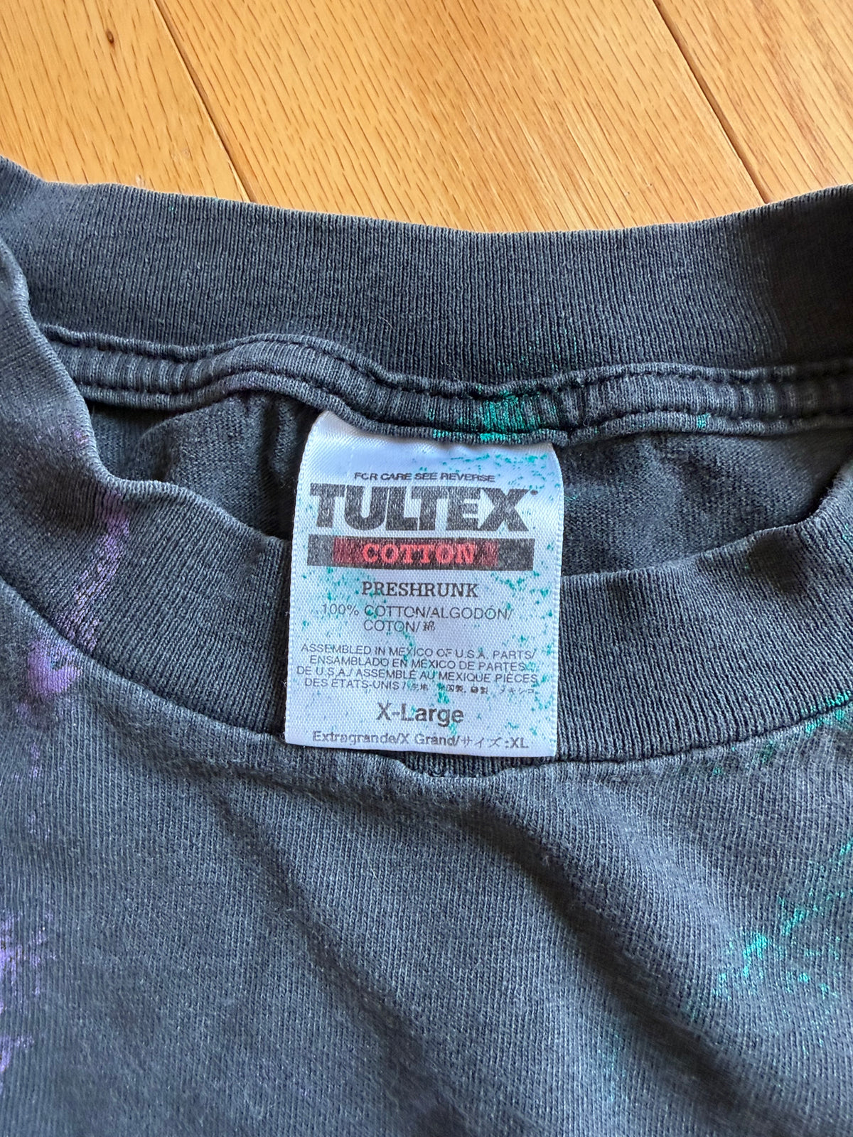 Tultex Flies Splatter Dye Tee
