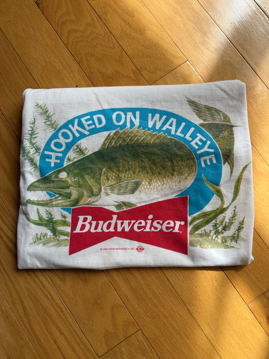 Budweiser Hooked On Walleye Tee