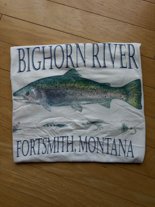 Vintage Bighorn River Tee. Size M