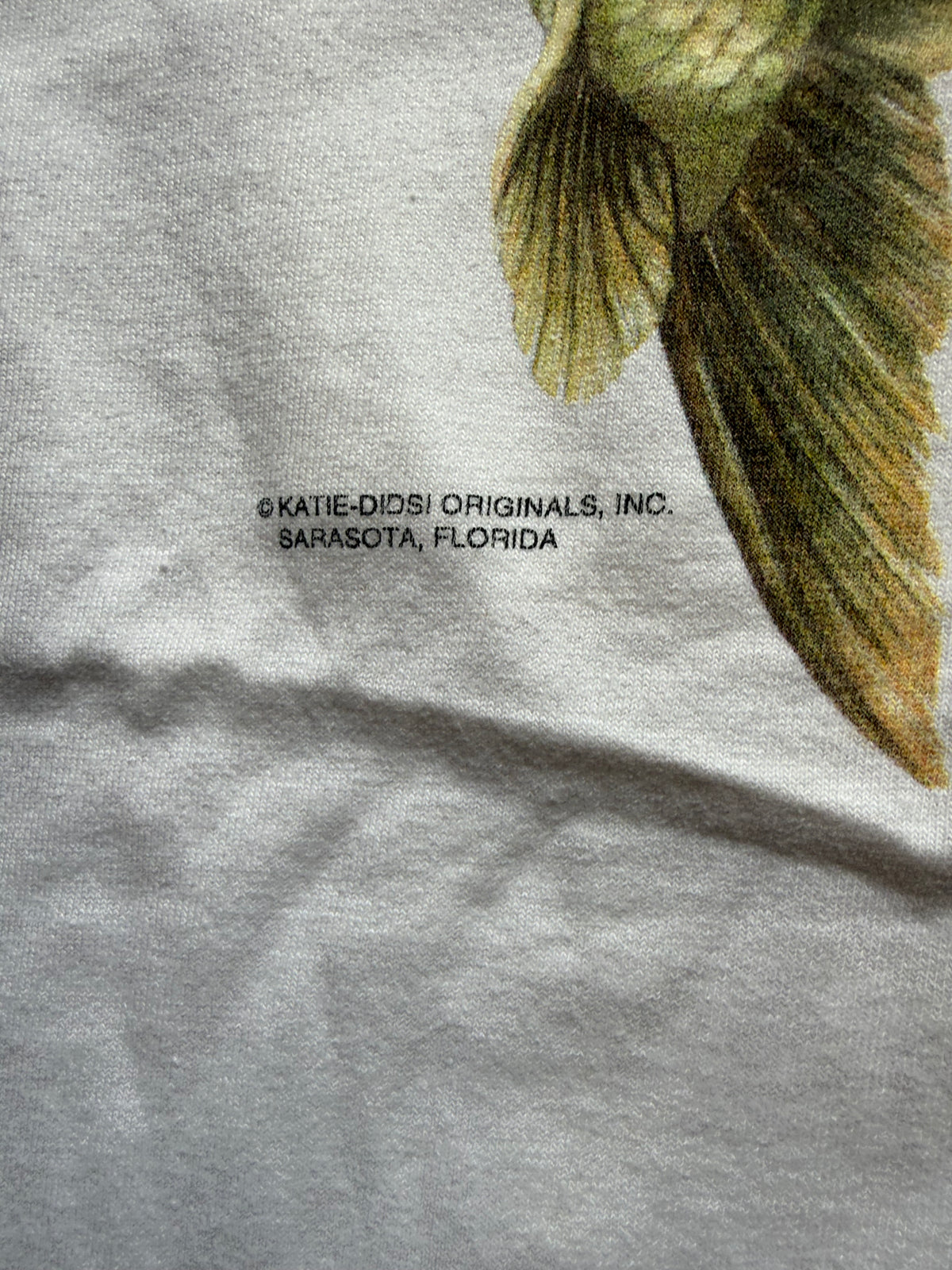 Vintage Catch & Release LMB Tee. Size XL