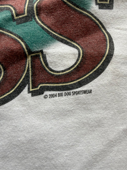 Vintage Big Dogs Nice Bass Tee. Size L