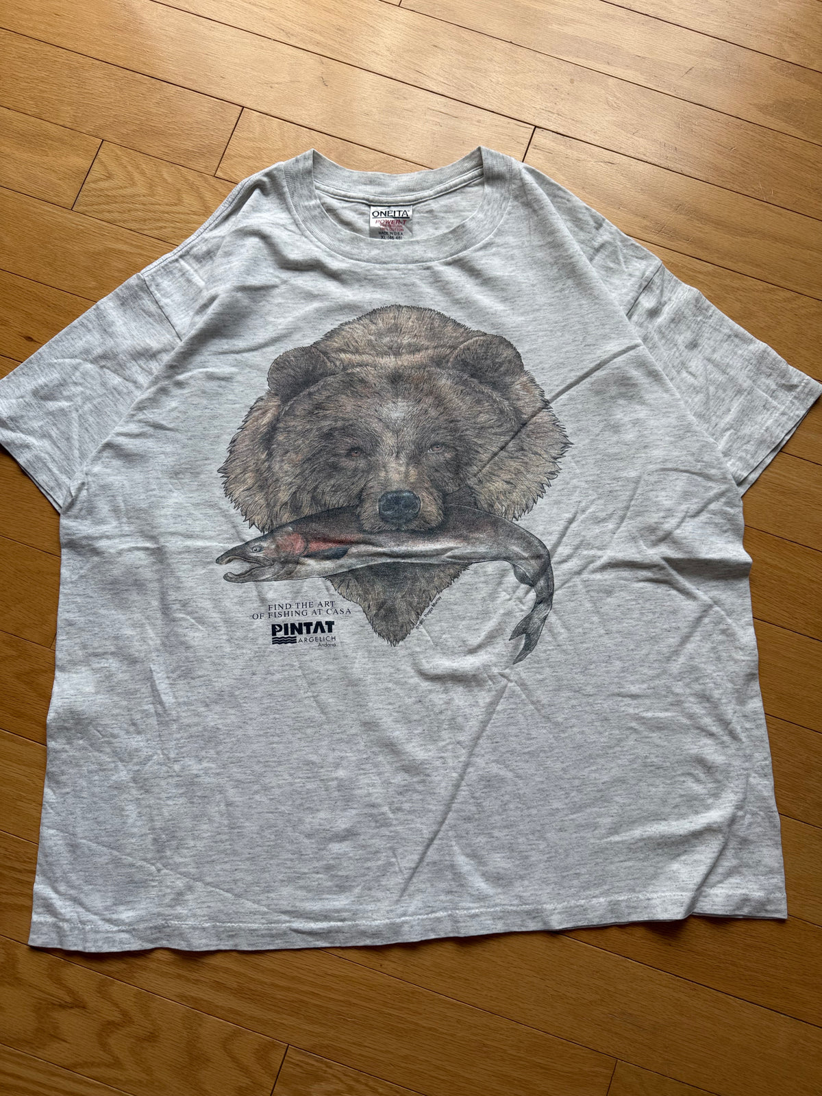 Vintage Peggy Murray Grizzly Tee. Size XL