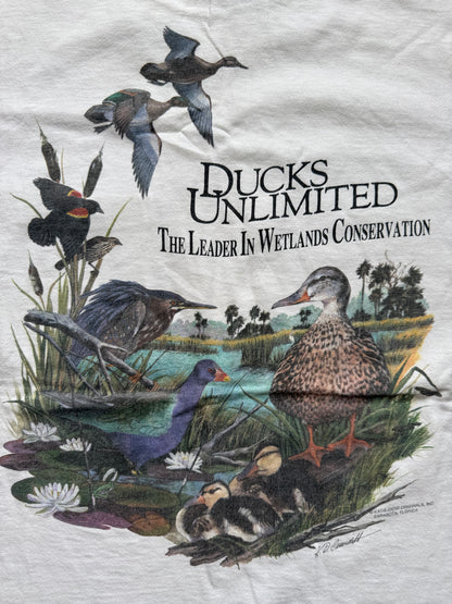 Vintage Ducks Unlimited Wetlands Conservation Tee. Size L